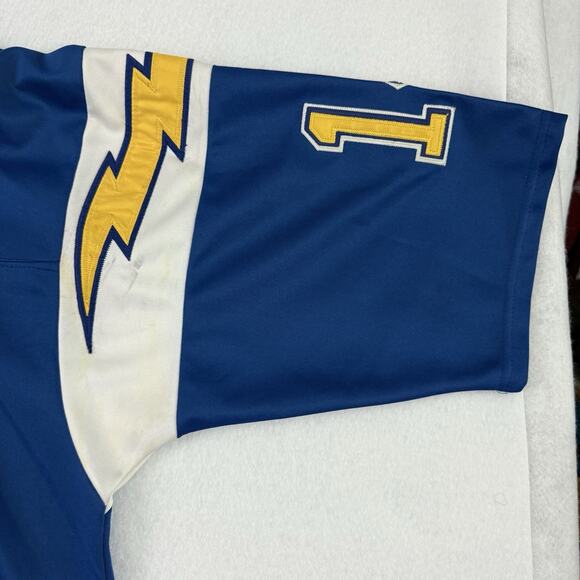 Mitchell & Ness San Diego Chargers Dan Fouts 1984 Throwback Jersey Mens 50 VTG - Picture 8 of 14